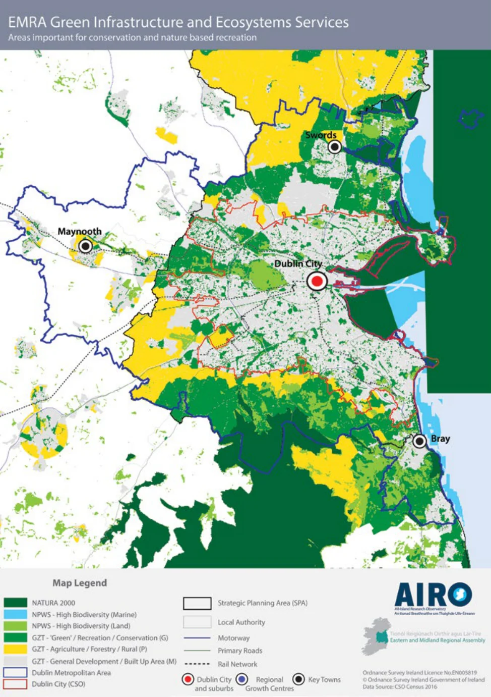 Figure 5.5 Green Infrastruture and Ecosystem services