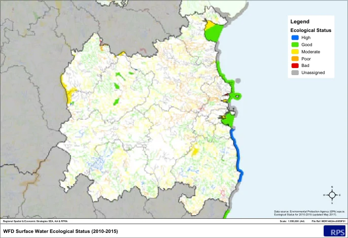 Figure 7.1 Status of Water Bodies