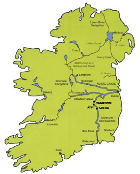 Figure 7.3 Navigational map of the Region’s main Green/Blueway routes51