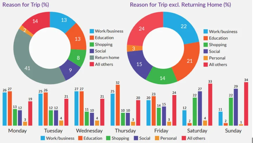 Figure 16: Reason for Trip: National