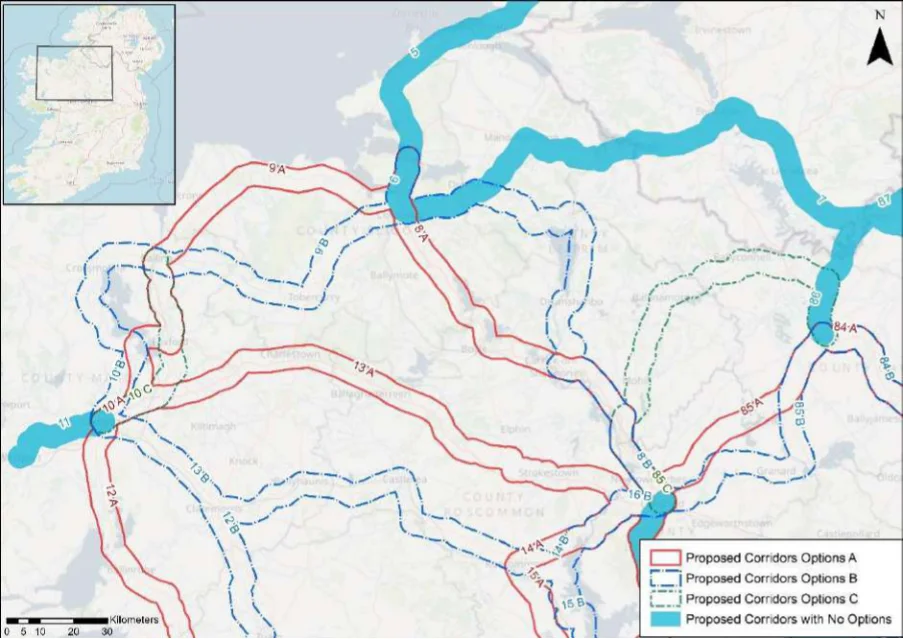 Table 9. Appraisal Relating to Corridor 9 Sligo to Ballina