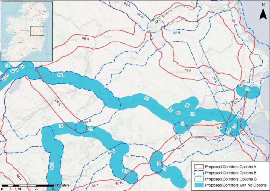 Table 61. Appraisal Relating to Corridor 61 Nass to Blessington