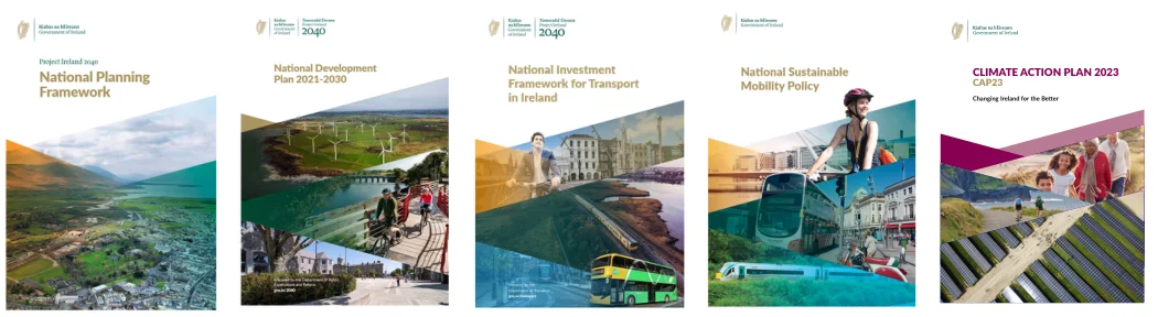 Figure 2.1. presents where NR2040 sits in the strategy and plan hierarchy of Project Ireland 2040.